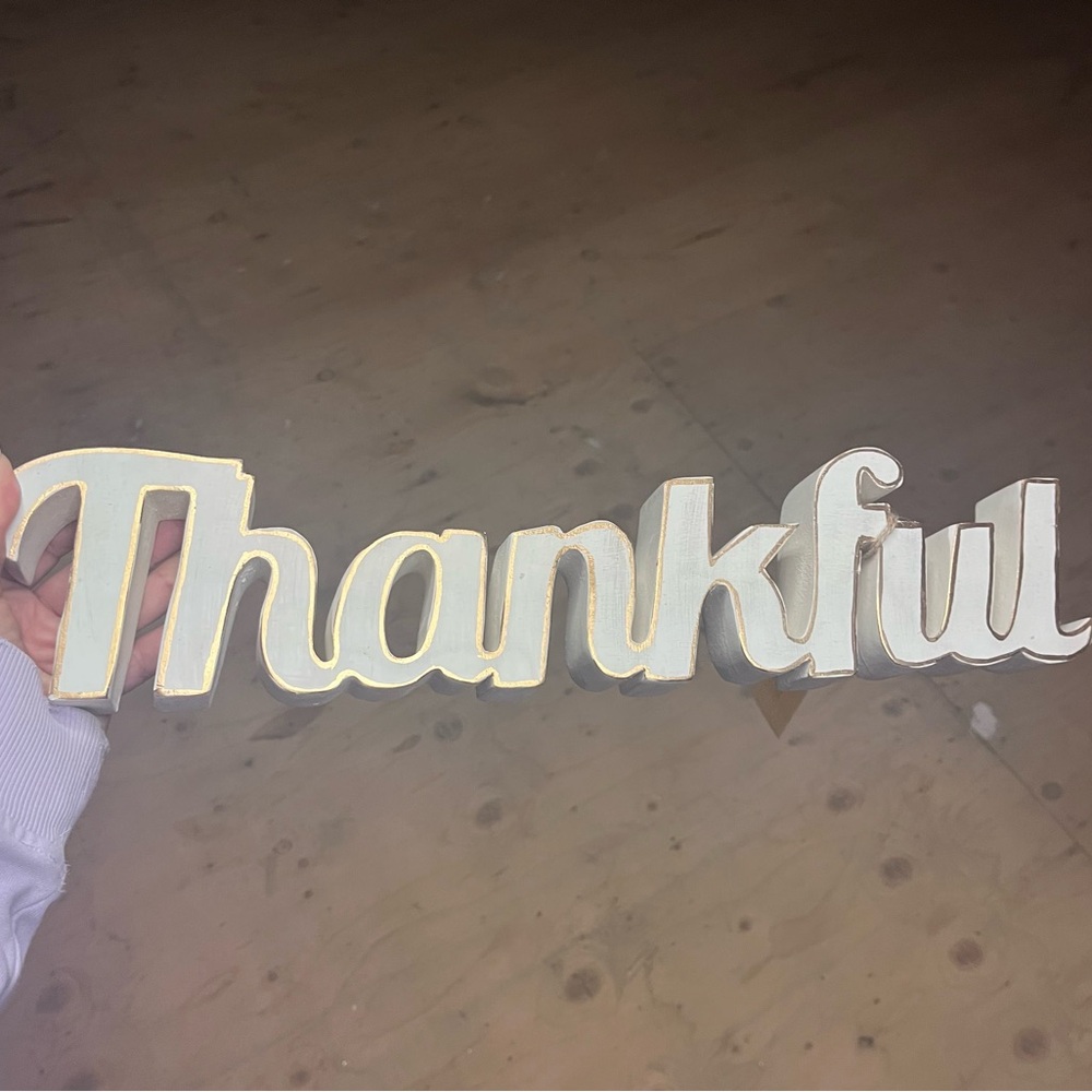 Thankful decor